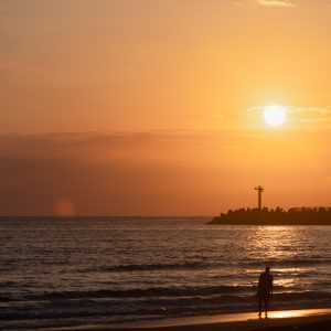 Durban Winter Sunrise on The Beach