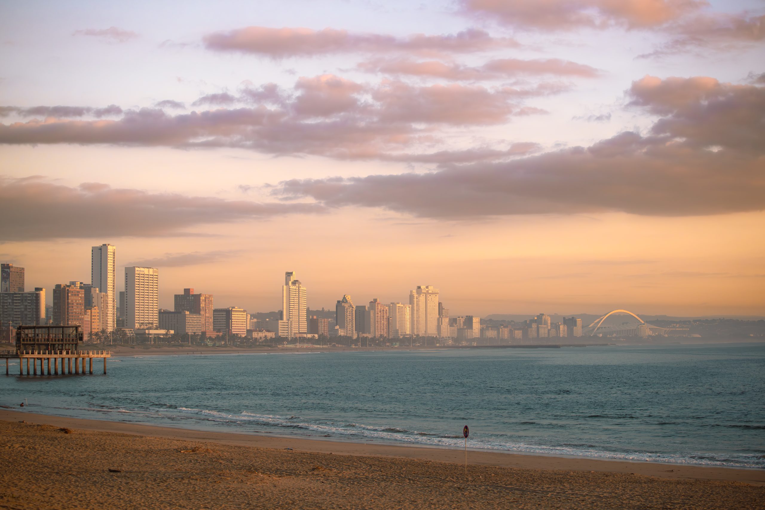 Durban CityScape at Sunrise